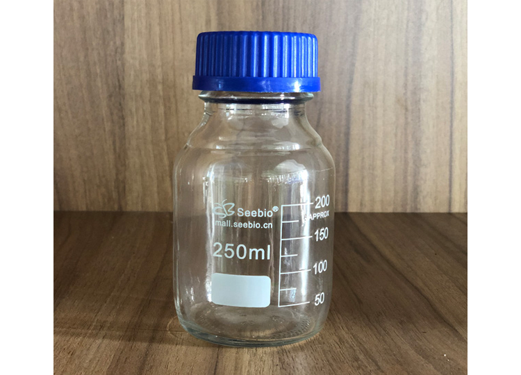 試劑瓶,藍(lán)蓋,本色瓶身,容積250mL